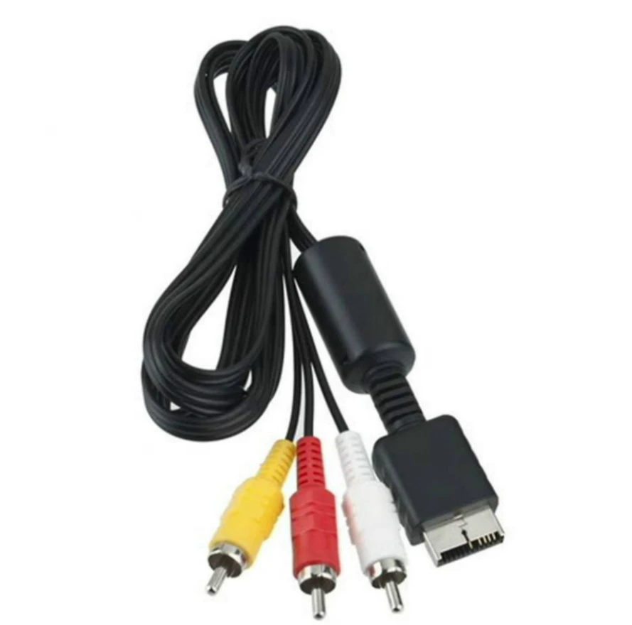 Cavo Av Audio Video Da 100 Pezzi Da 1.8M A 3 Cavi Rca Per Sony Per Cavi Console Playstation Ps2 Ps3