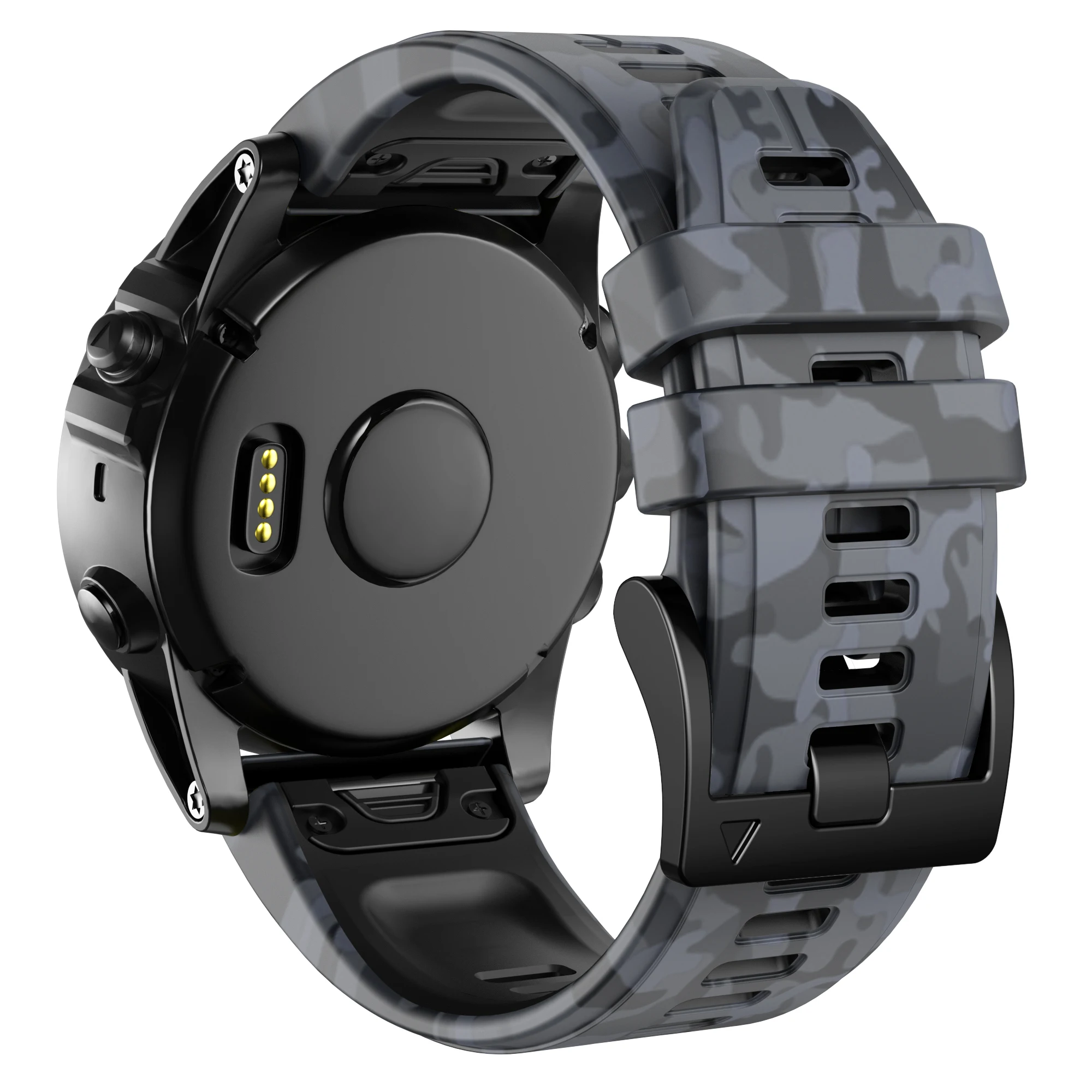 Premium Soft Silicone Quick Release Easyfit Wristband Strap 22mm/26mm