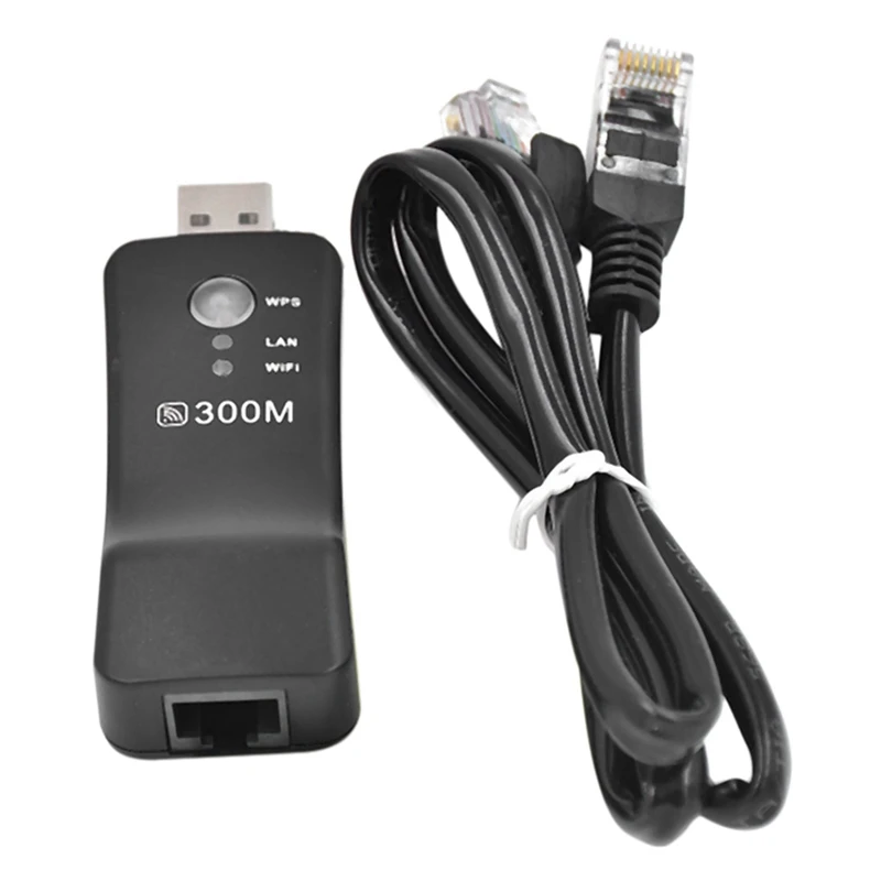 Wifi Range Extender, 300M Usb Wireless Repeater Amplificatore Di Segnale Wifi Booster Per Smart Tv, Laptop, Telefono Cellulare, Tablet