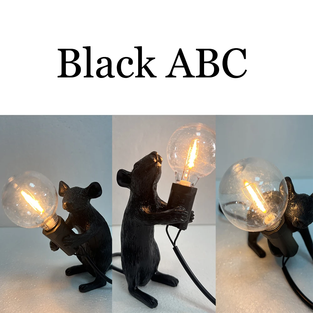 Handmade Resin Animal Desk Lamp LED Lighting