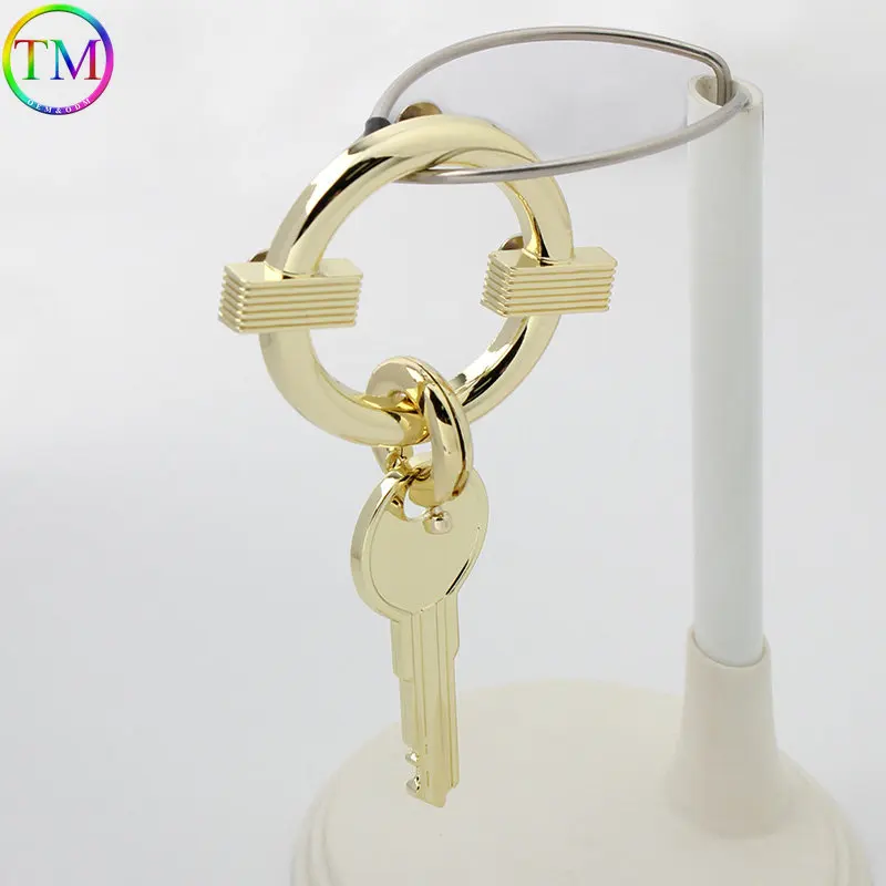 Light gold High Quality Metal Clasp Turn Lock Fashion Push Twist Lock Rectangle Hanger Locks Accessories For Handbags