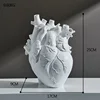 Resin Flowerpot Home Decoration Heart Shape Vaseds 5