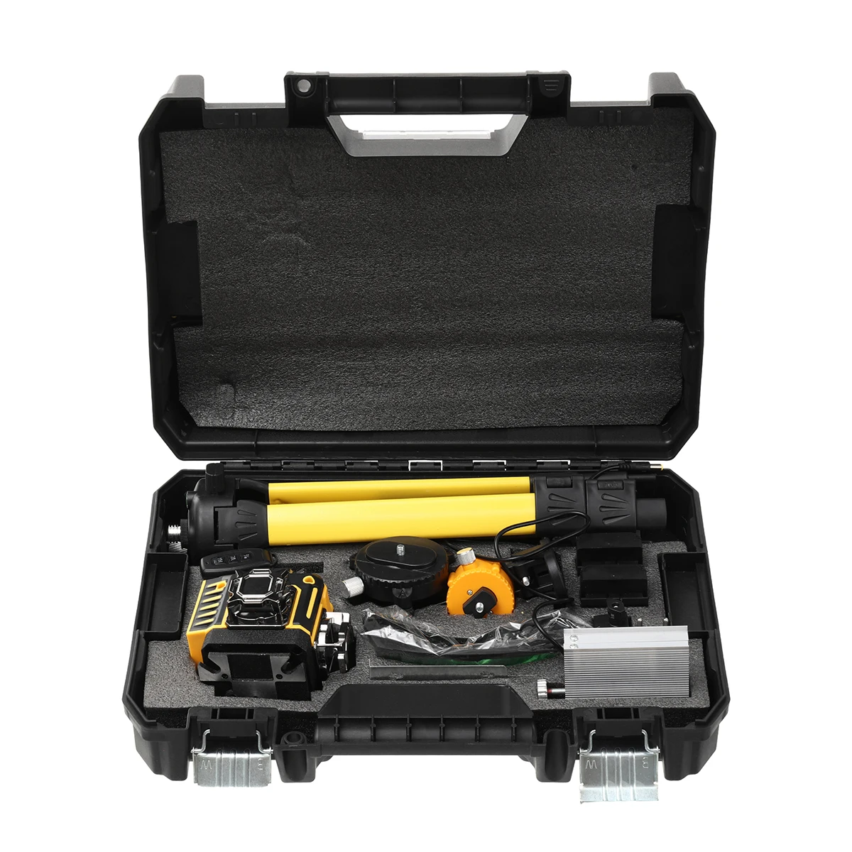 4D16-Linienlaser, automatisch, selbstnivellierend, 532 nm, grün, 650 nm, rot, 515 nm, blau, 435 nm, violett, wiederaufladbarer Akku, IP-54 wasserdicht – Detail 18