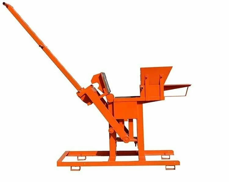 

Hot sale clay soil interlocking hand manual brick making machine