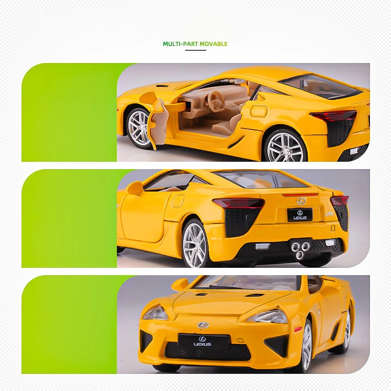Lexus LFA Alaşım Döküm Model Araba