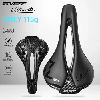 RYET Bicycle Saddle Ultralight Racing Bike Full Carbon Bike Seating Saddles Road Sports Cushion Cycling Accessories 1