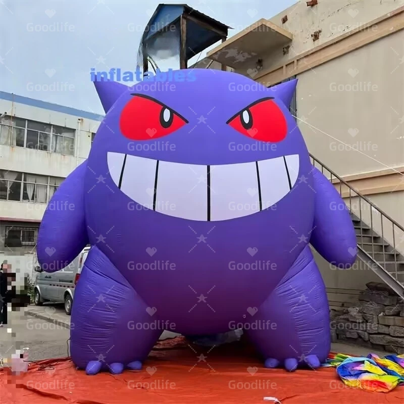 Inflatable Pokemon Gengar Cartoon Model Large Outdoor Inflatable ...