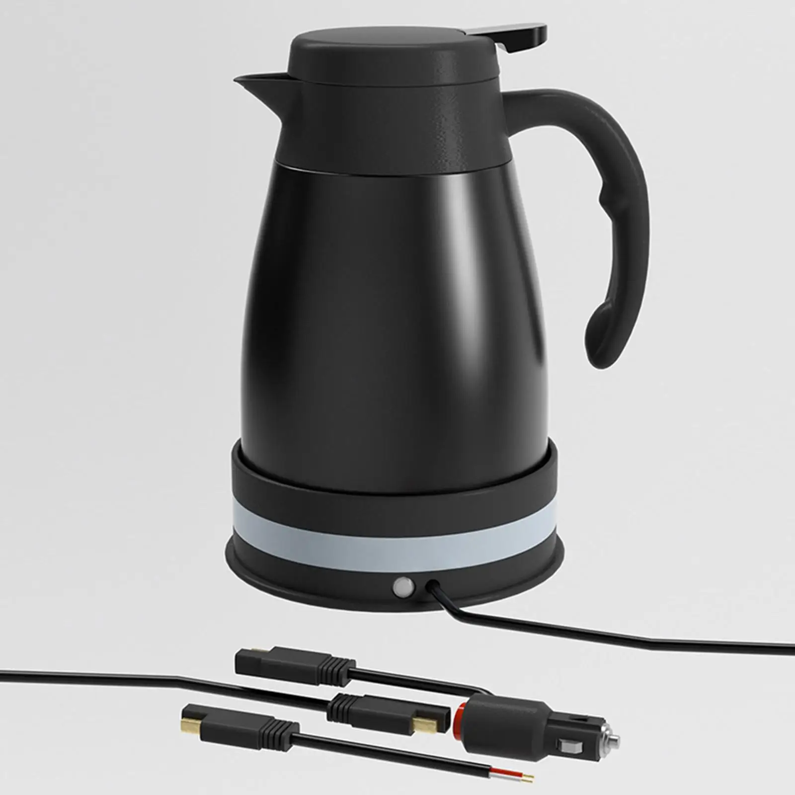 Electric Kettle Car Electric Kettle DC 24V Auto Shut Off Automotive Accessories with Cigarette Lighter Heating For Outdoor Camping