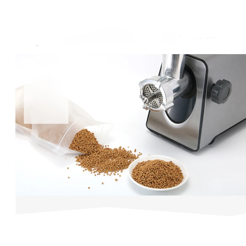 Electric Poultry Food Granulator Pet Dog Cat Feed Pellet Extruding Machine Chicken Bird Fish Feed Processing Machine