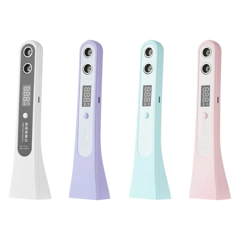 Ultrasonic Digital Height Measuring Ruler High Accuracy Height Measuring Stadiometer Electronic Height Ruler for Adults Kids
