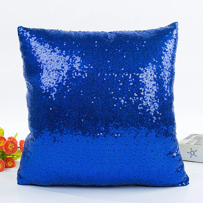 Sequin Pillow Cover Square Cushion Pillowcases  Bar Party Home  Gift Halloween  Wedding Festival 5
