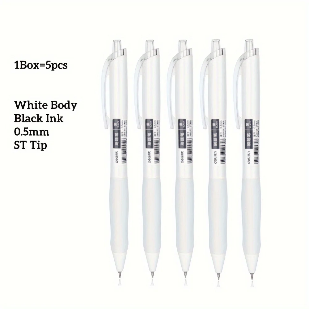 Large Capacity Gel Ink Pens – Smooth Writing with Soft Grip in Black, Blue, and Red