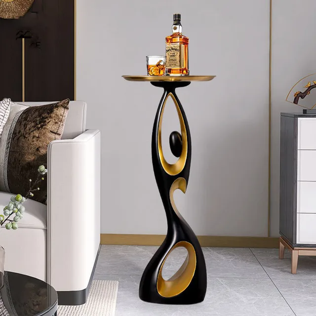 Creative Home Decor Art Abstract Sofa Side Table