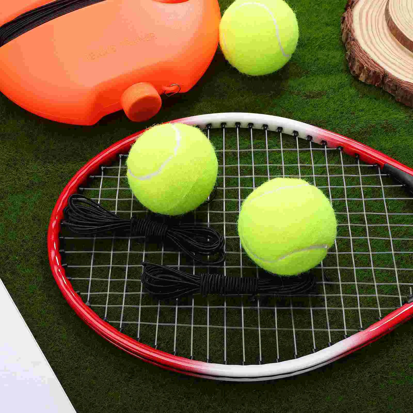 Rebound Base Portable Tennis Trainer Beginner Training Equipment Plastic Solo Ball Tool Individual