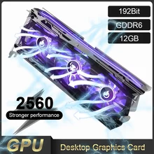 

Yeston RX6700XT-12G D6 Computer Gaming Graphics Card High Definition 12G 192 Bit GDDR6 Game Video Card For Desktop PC