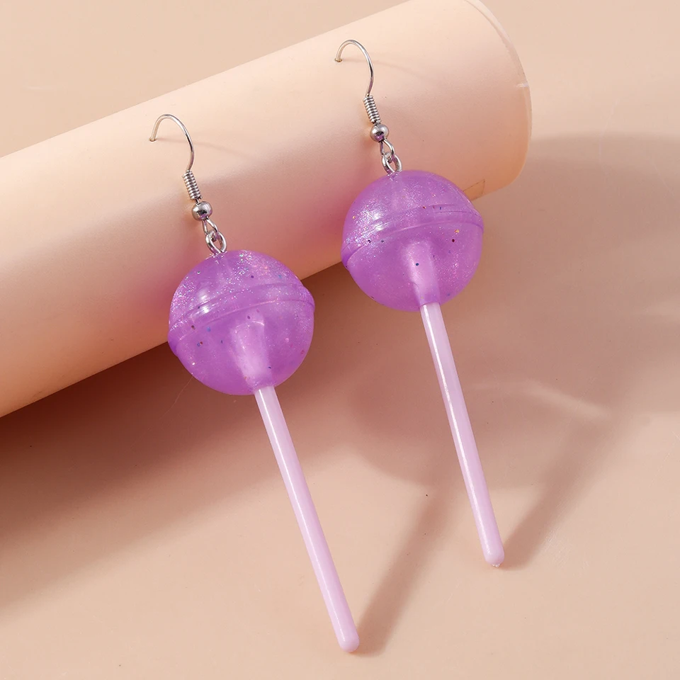 Orecchini Pendenti A Cono Gelato In Resina 3D | Gioielli Kawaii Per Ragazze | Ipoallergenici E Colorati - 2