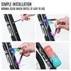 Lightweight Bike Bottle Cage Gradient Color Bicycle Water Bottle Holder Socket One-piece Aluminium Alloy MTB Drink Cup Bracket 6