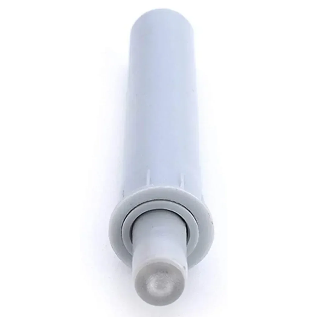 10Pcs Pneumatic Door Soft Close Damper Buffer Anti Slam Door Piston Kitchen Cupboard Damper Plastic Gray