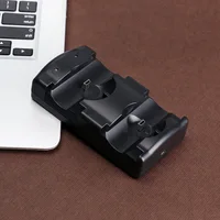 Game Controller Charging Station Professional Dual Charging Stand Accessories for PS3/PS3 Move Wireless Controller