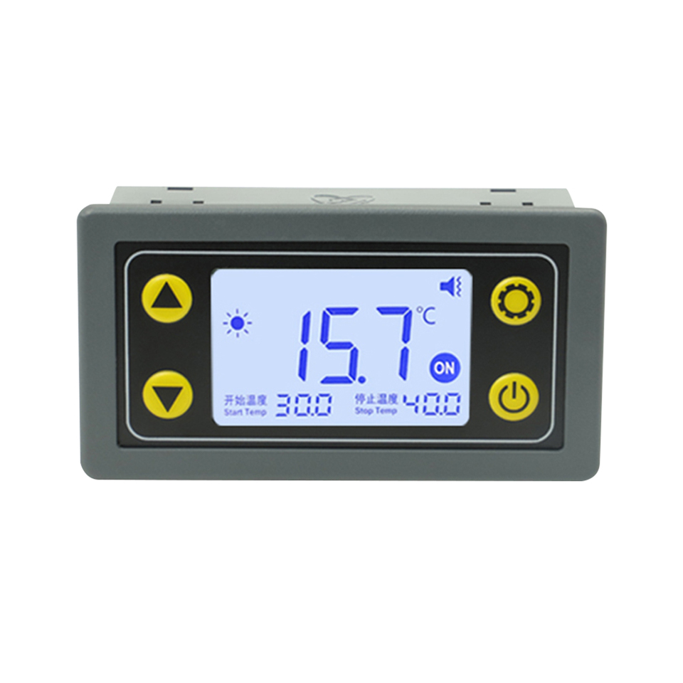 ST10/ST10-W WIFI Remote Control Thermostat with Waterproof Probe 10A 6-30V Thermostat Switch Digital Electronic Thermostat