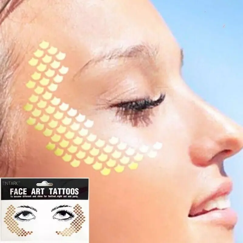 New Freckles Stickers Tattoo on Face Festival Accessories Glitter Bright Face Art Tattoo Sticker Face Jewels Gemsface Decoration 5