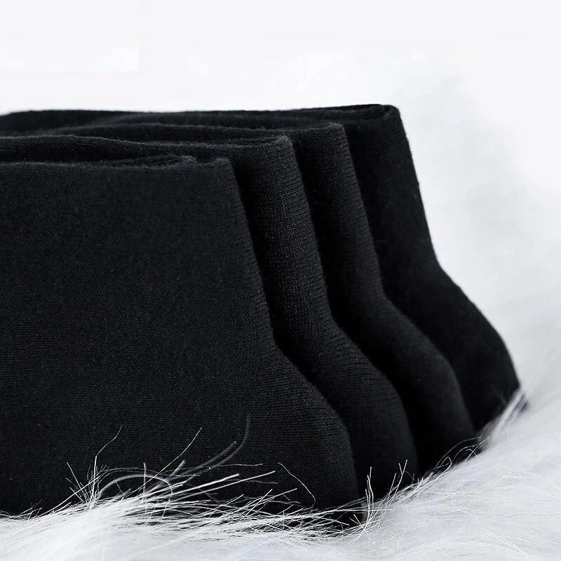 Cotton socks 10 Pairs Men's New Style Business Socks Soft Breathable Summer Winter for Male Plus Size (6.5-14)