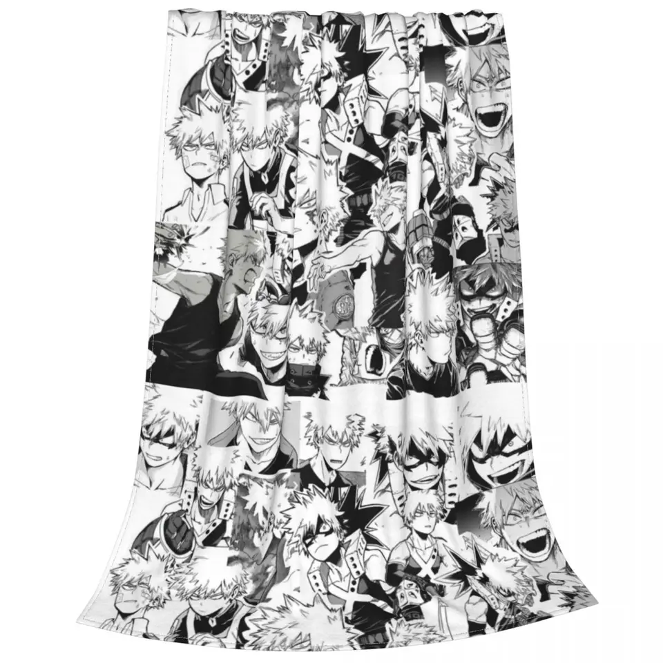 My Hero Academia Coperta stampata a fumetti Coperte calde in flanella