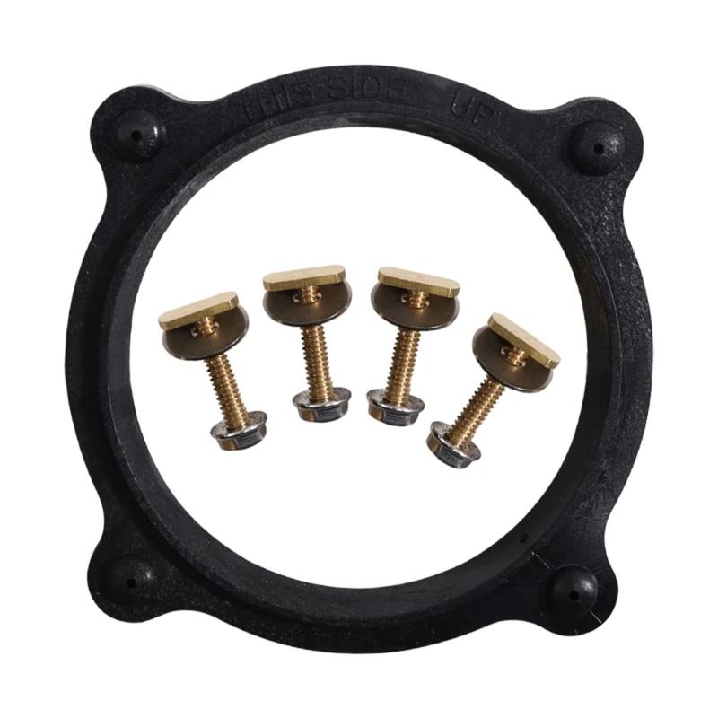 

P9JC 385310063 Toilet Flange Seal & Mounting Replacement Prevents Leaks Durable