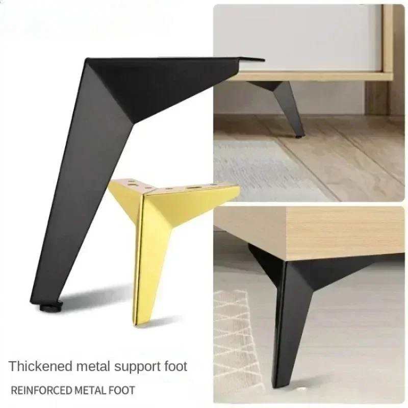

*Modern furniture legs metal gold Black Iron Sofa Feet Table Bed Chair Desk Dresser Cabinet Furniture Support Chairs Feet Height