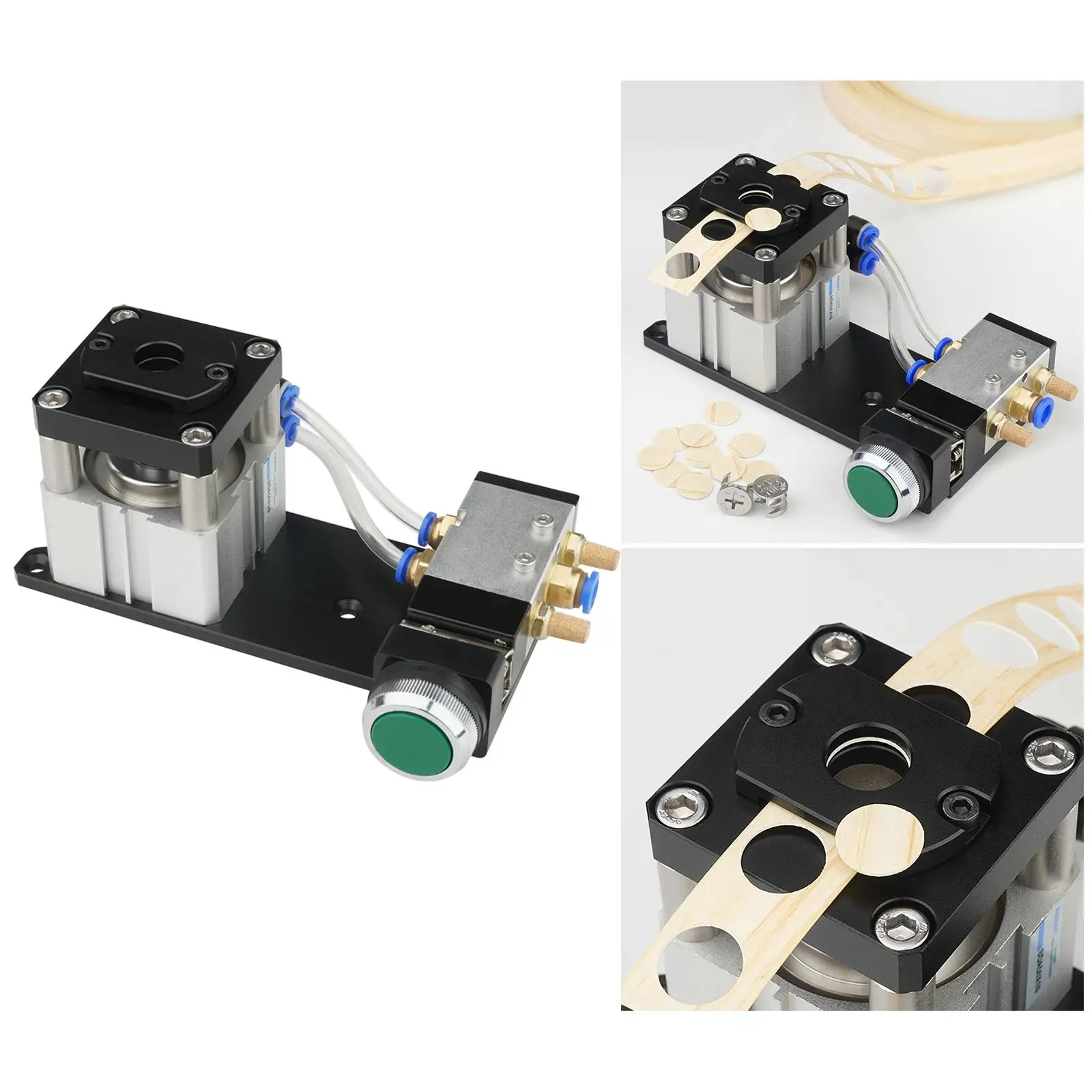 

Маленький Дырокол из алюминиевого сплава круглой формы для работ по дереву