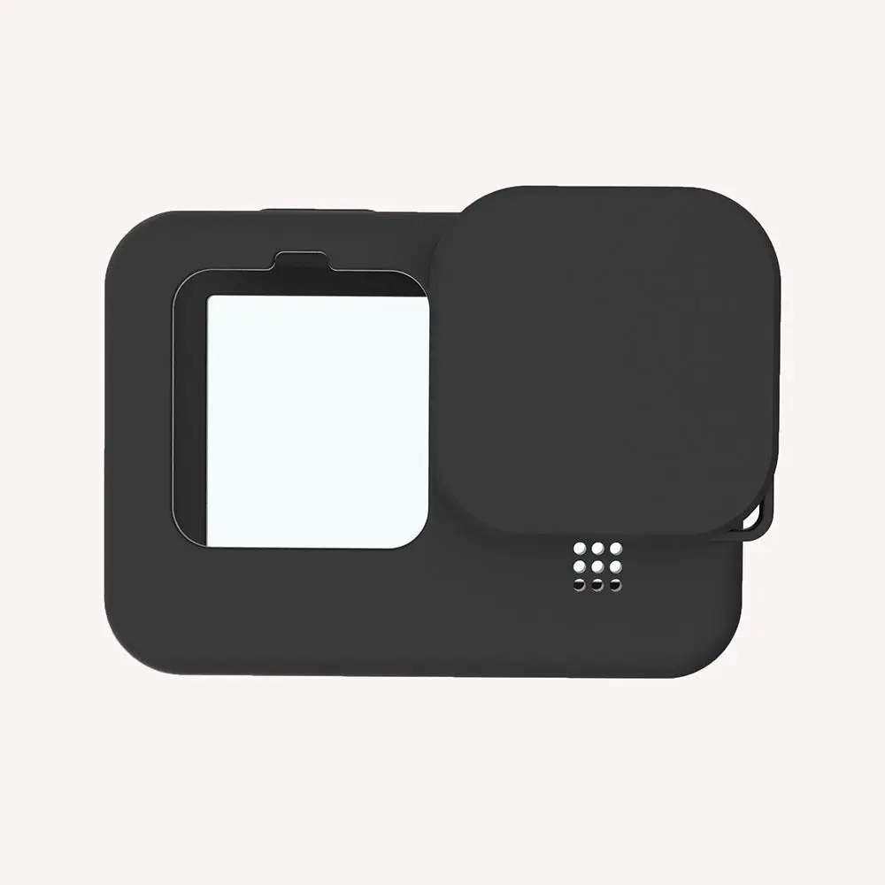 Description Picture 6 of itemSilicone Sleeve Protective Case Lens Caps Screen Protector for Go Pro Hero 9/10/11/12 Sports Camcorder Accessories