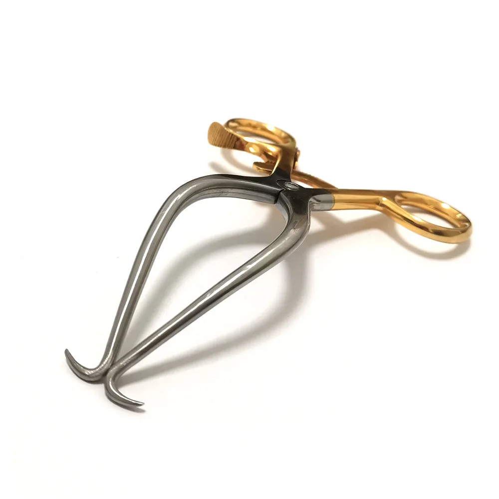 Orthopedic Retractor Veterinary Surgical Instruments Orthopedic Instruments Retractor Stainless Steel Self-Retaining Retractor 11cm 14cm 1Pcs