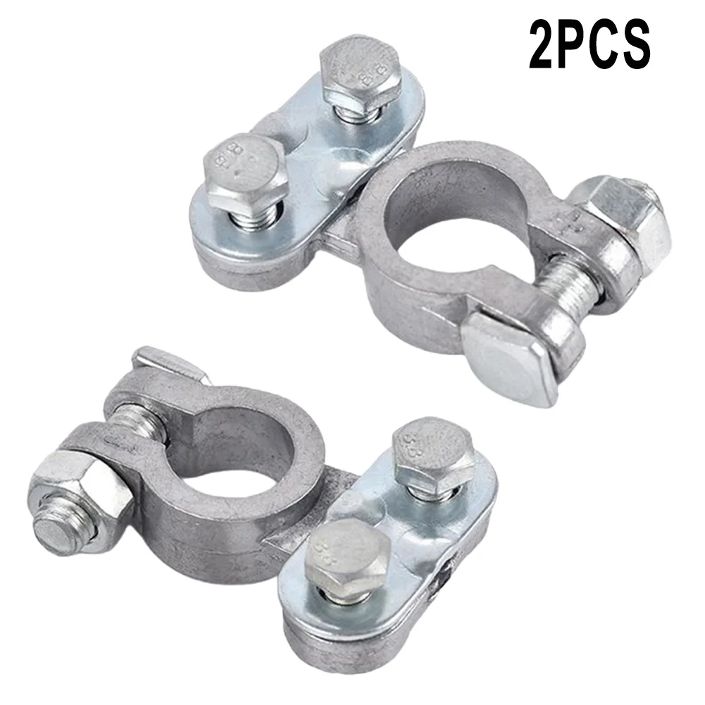 

1Pair Car Quick Disconnect Battery Main Cable Post Terminal Shut-Off Connectors Wire Cable Clamp Connector For Car Van Caravan
