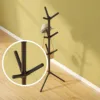 Clothes and Hats Rack Floor To Floor Bedroom Coat Hook Bedroom Vertical Tree Branch Shape Holder Hat Scarf Handbag Storage Hange 5
