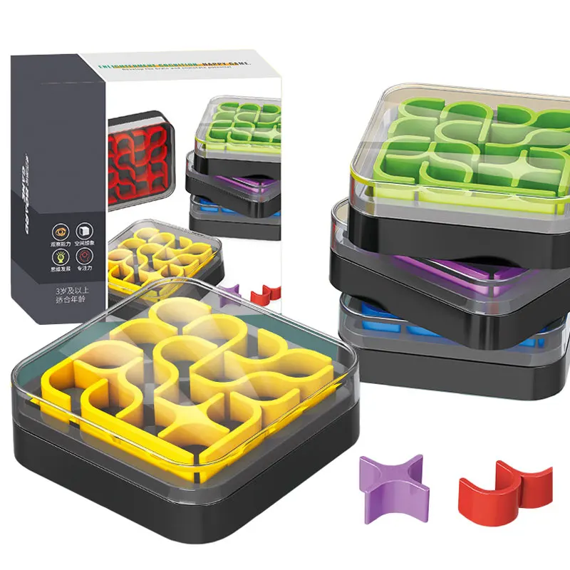 ABS Logical Thinking Training 3D Puzzle Educational Toy
