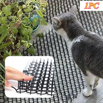 1/2PC Useful Anti-Cat Spikes Mat Anti-Climbing Fence Balcony Isolation Gardening Anti-Cat Thorn Net Dog Squirrel  Pet Supplies
