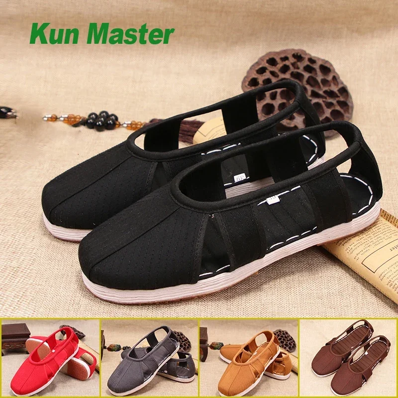 summer-manual-melaleuca-sole-shoes-kung-fu-shoes-tai-chi-wing-chun-chinese-traditional-sports-sneakers-cotten-fabric-breathable