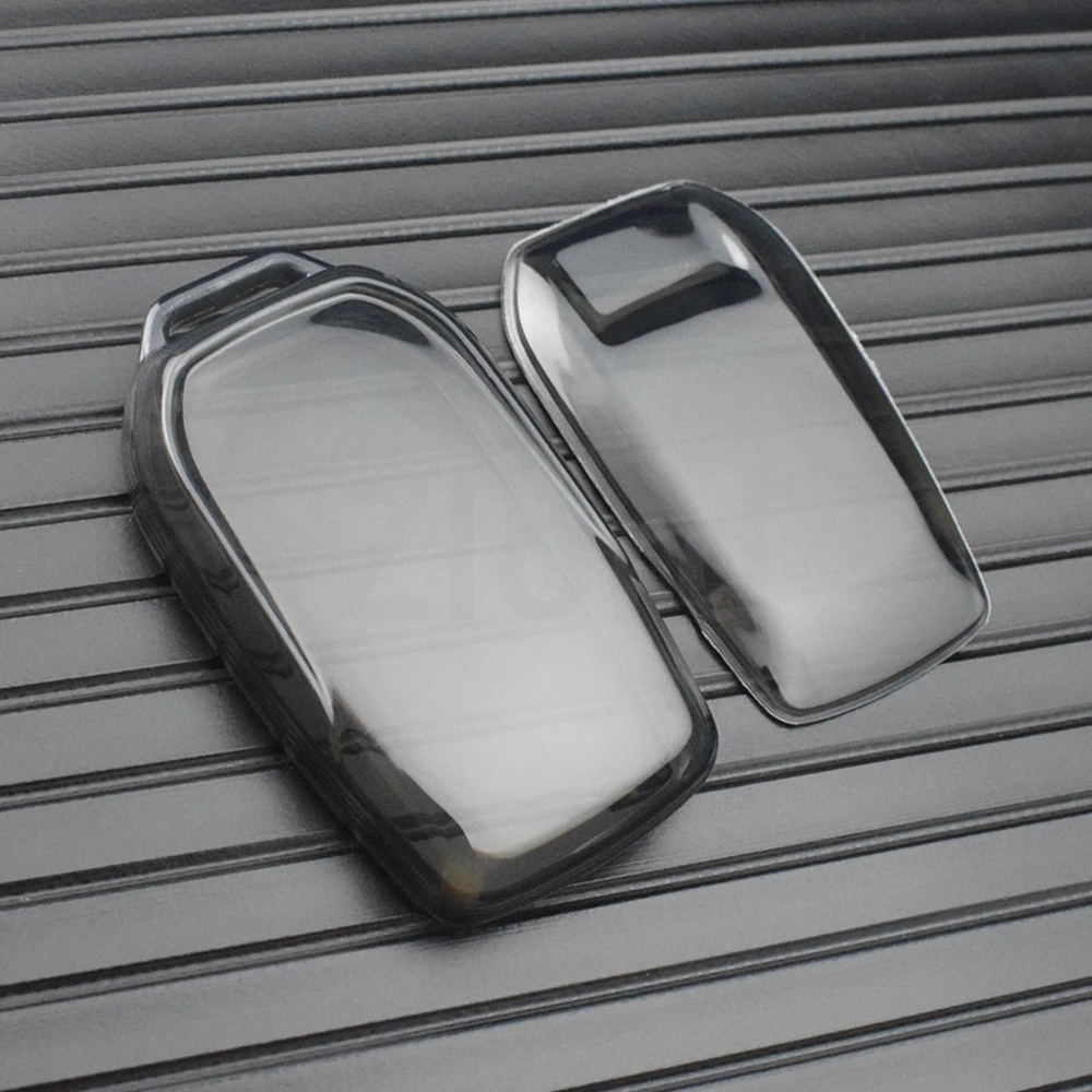 Premium Transparent TPU Key Case Cover