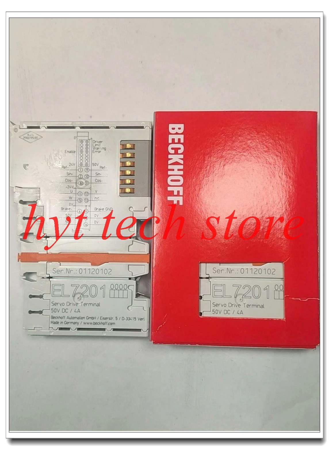 EL7201 EL7211 오리지널 디지털 수량 단자 모듈, Profibus 마스터 통신 모듈 1개
