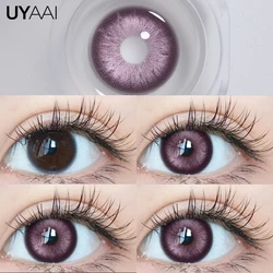 Vibrant Violet Anime - Inspired Colored Contact Lenses (Ice Crystal Purple)