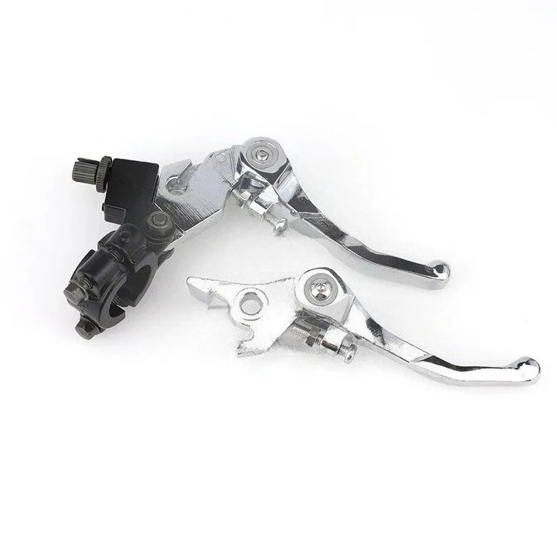Folding Alloy Brake Clutch Lever Set, 22mm - Universal Fit