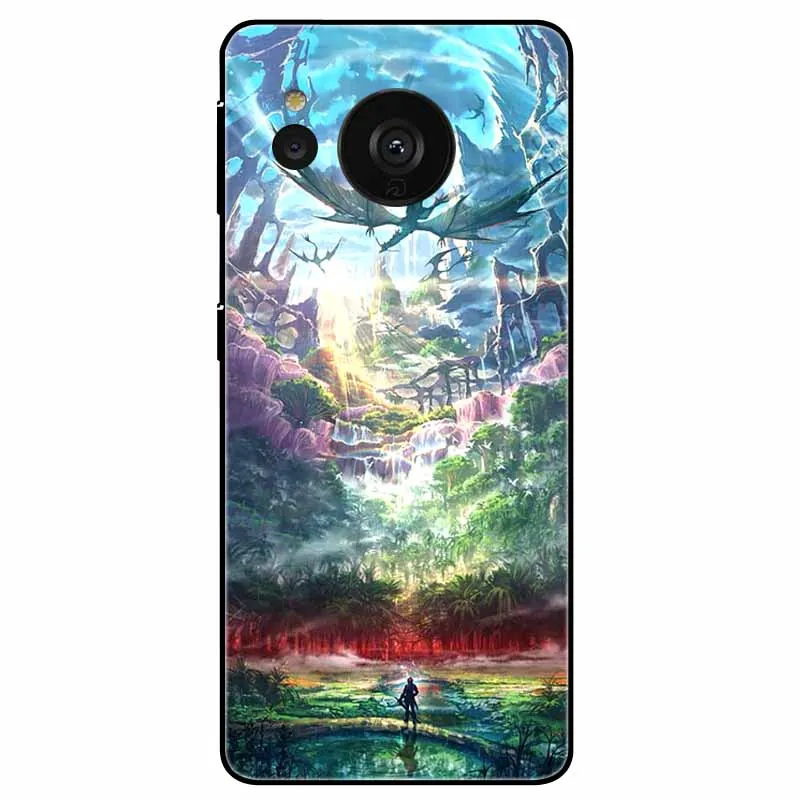Elegant Black Lion Cats Silicone TPU Protective Case