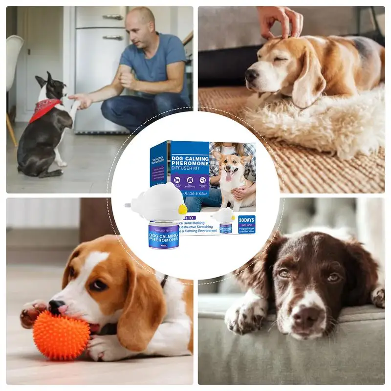 Calming Diffuser Comfort Natural Pheromone Diffuser Calming Pheromone Long Lasting For Cats, Dogs, Serenity
