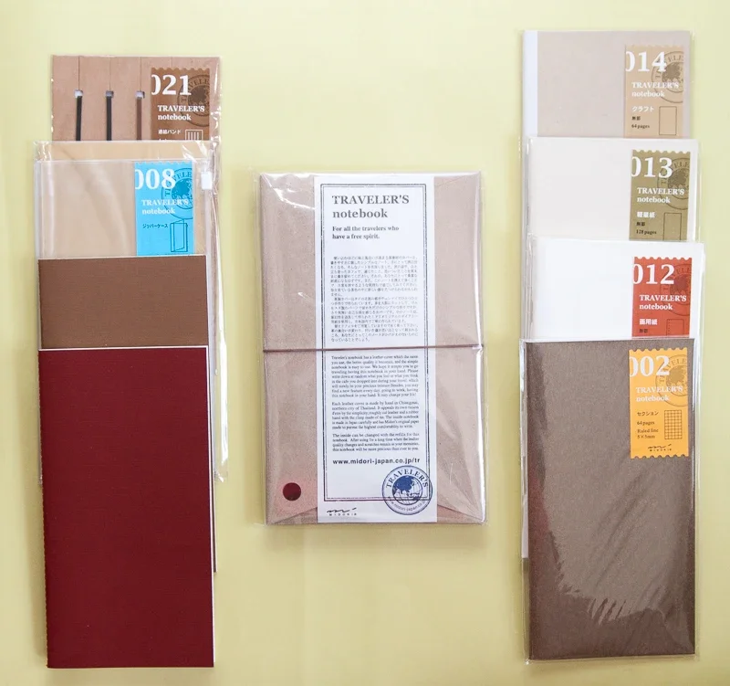 Enhanced Traveler's Journal: Regular Edition Diary Notebook with Accessories & Inserts