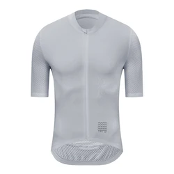 Men's Classic Pro Team Cycling Jersey - Breathable Summer Short Sleeve Shirt - Asia 3XL (EU XXL) (YJZ624 dusk)