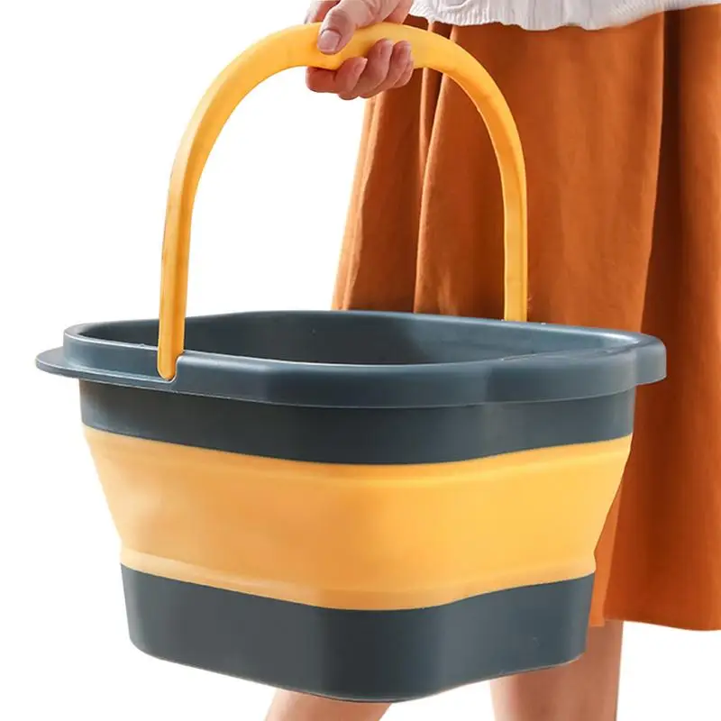 

Folding Foot Bathtub Tub Basin Tools Foot Spa Foldable Footbath Tub Spa Basin For Soaking Stress Relief Portable Collapsible