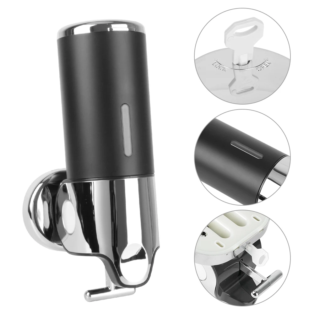 Soap Dispenser Soap Liquid Box Pressing Soap Liquid Box Soap and Lotion Dispenser Bathroom Accessories Hand Sanitizer Holder Wall Mounted Shampoo Dispenser Foam Soap