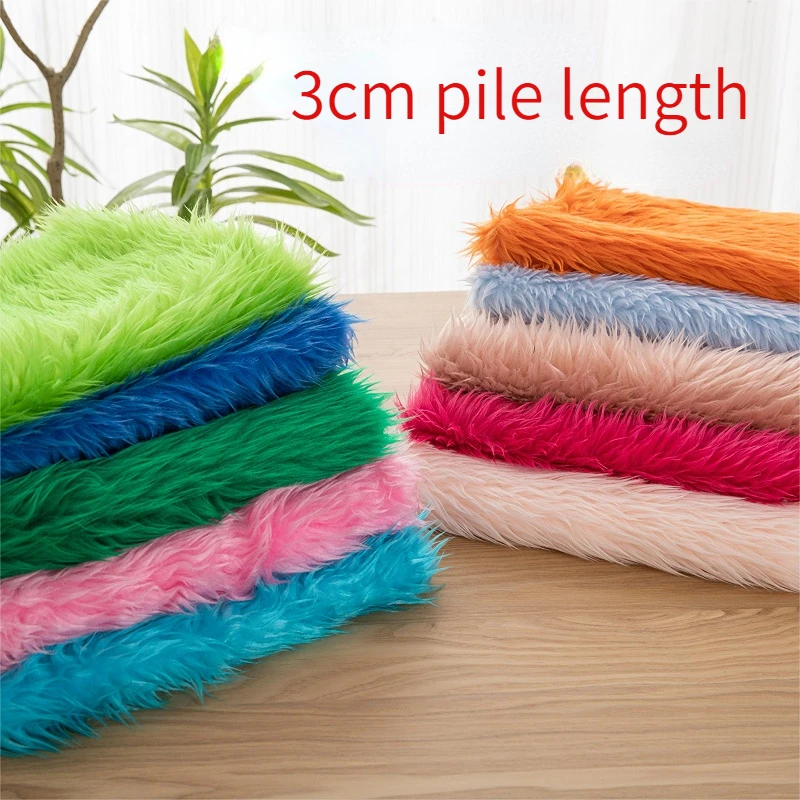 

160 см в ширину 3 см ворсовая мытая ткань из кроличьего меха полиэфирный материал для косплея Одежда «сделай сам» Ручная работа оптовая продажа Ткань для шитья по метрам