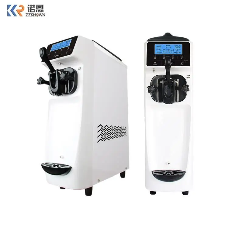 Cheapest Mini Commercial Softee Softy Icecream Frozen Yogurt Soft Serve Making Soft Ice Cream Maker Making Machine Price 3