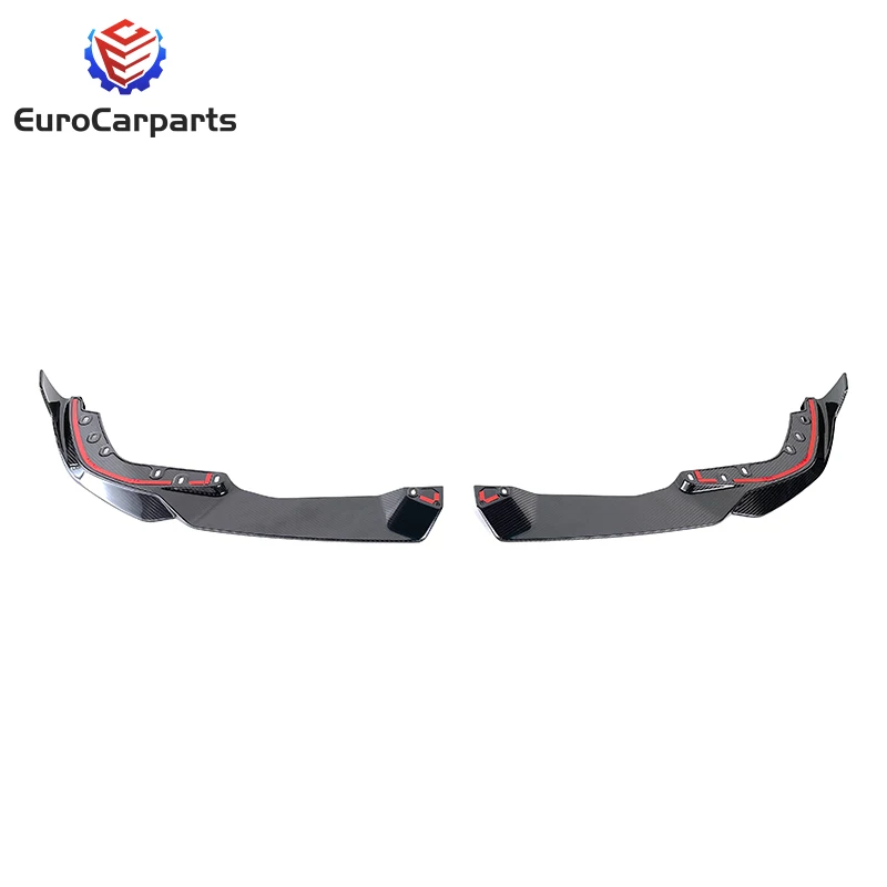 

Dry Carbon Fiber G20 MP Front Lip 3 Series G28 MP Style Front Bumper Splitters For G20 MT Upgrade MP Front Corner Lips Black Lip